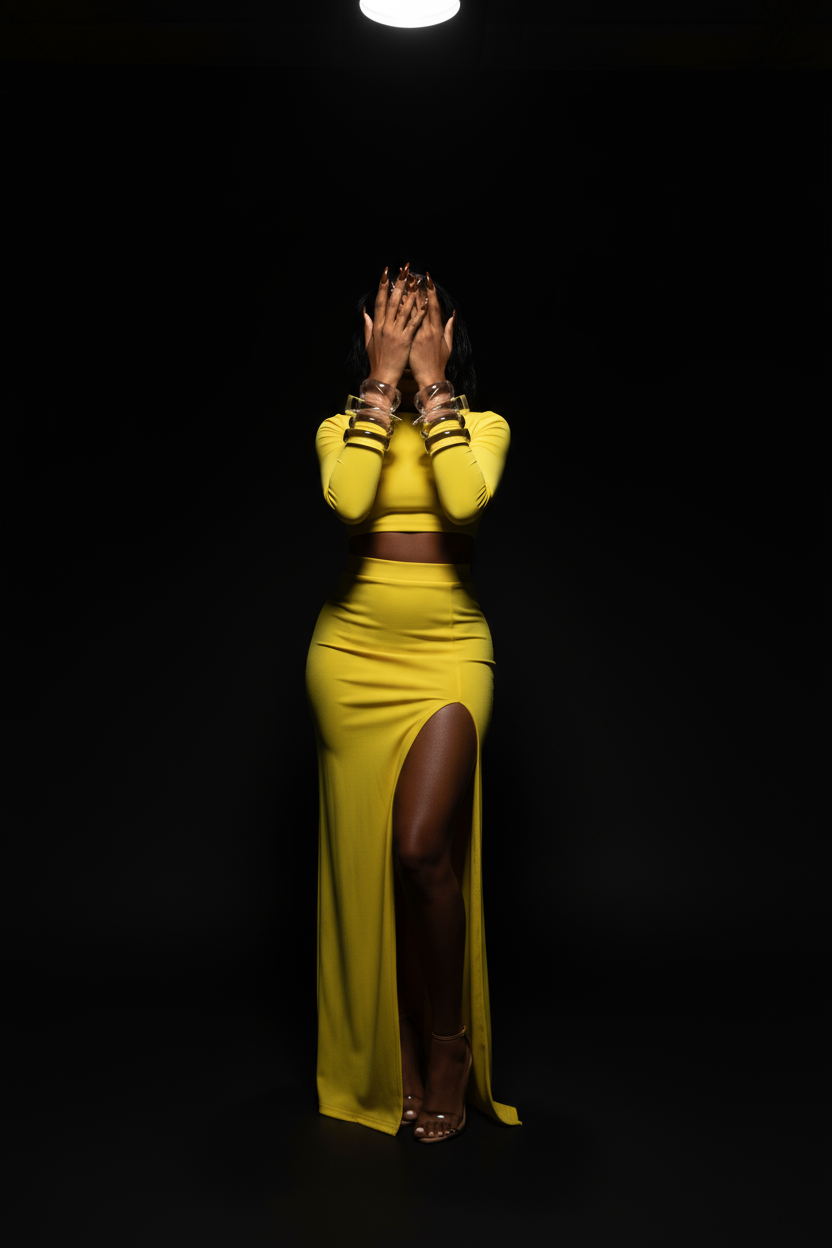 Drama-Handmade Lucite Stacking Bracelet Set | 4-Piece